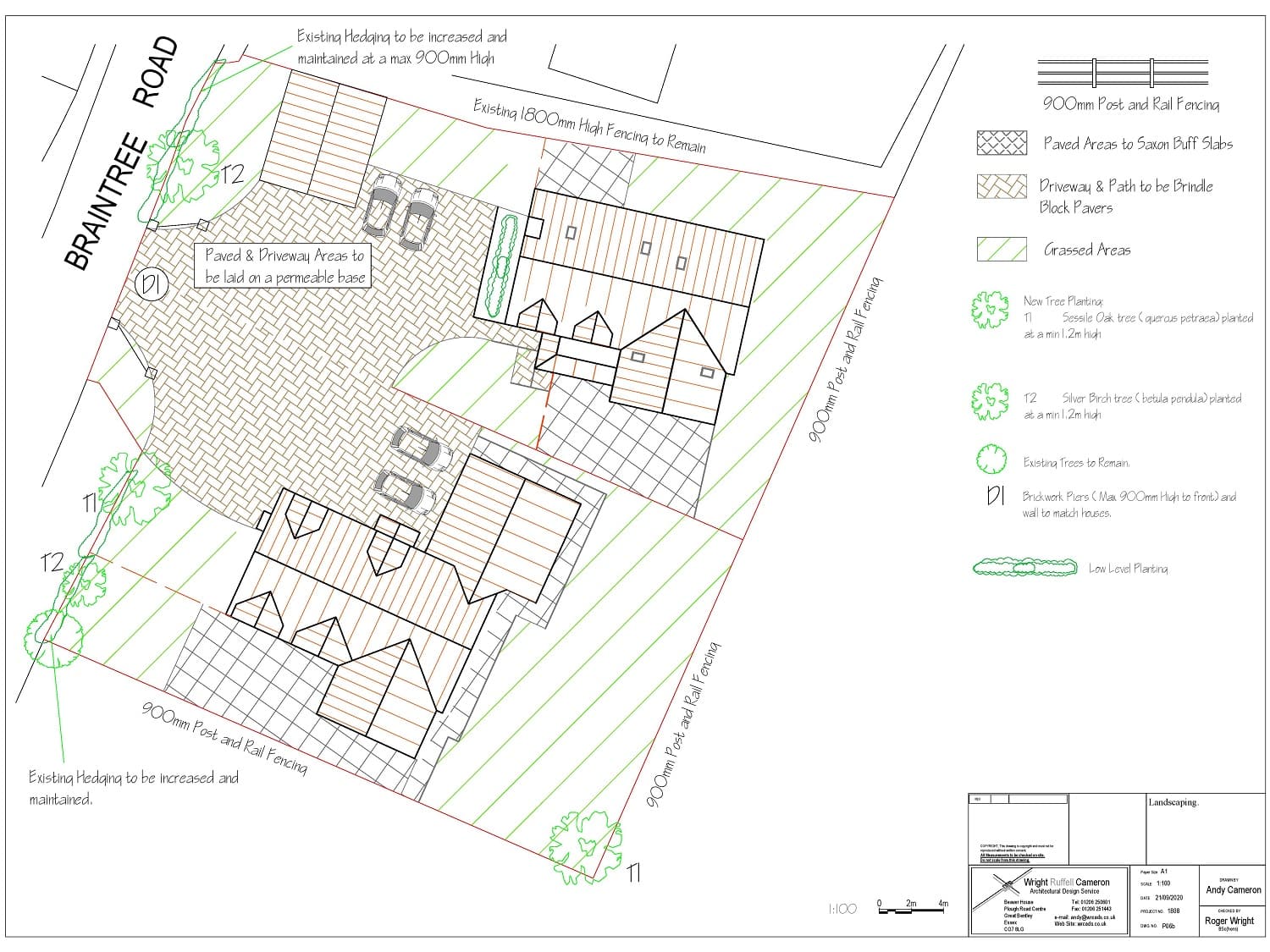 Residential Development Site Plan - Braintree
