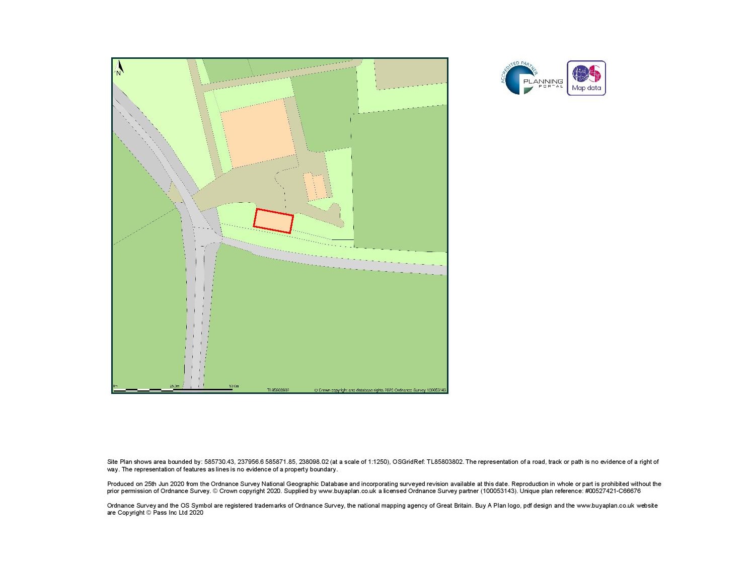 Site Location Plan - Sudbury